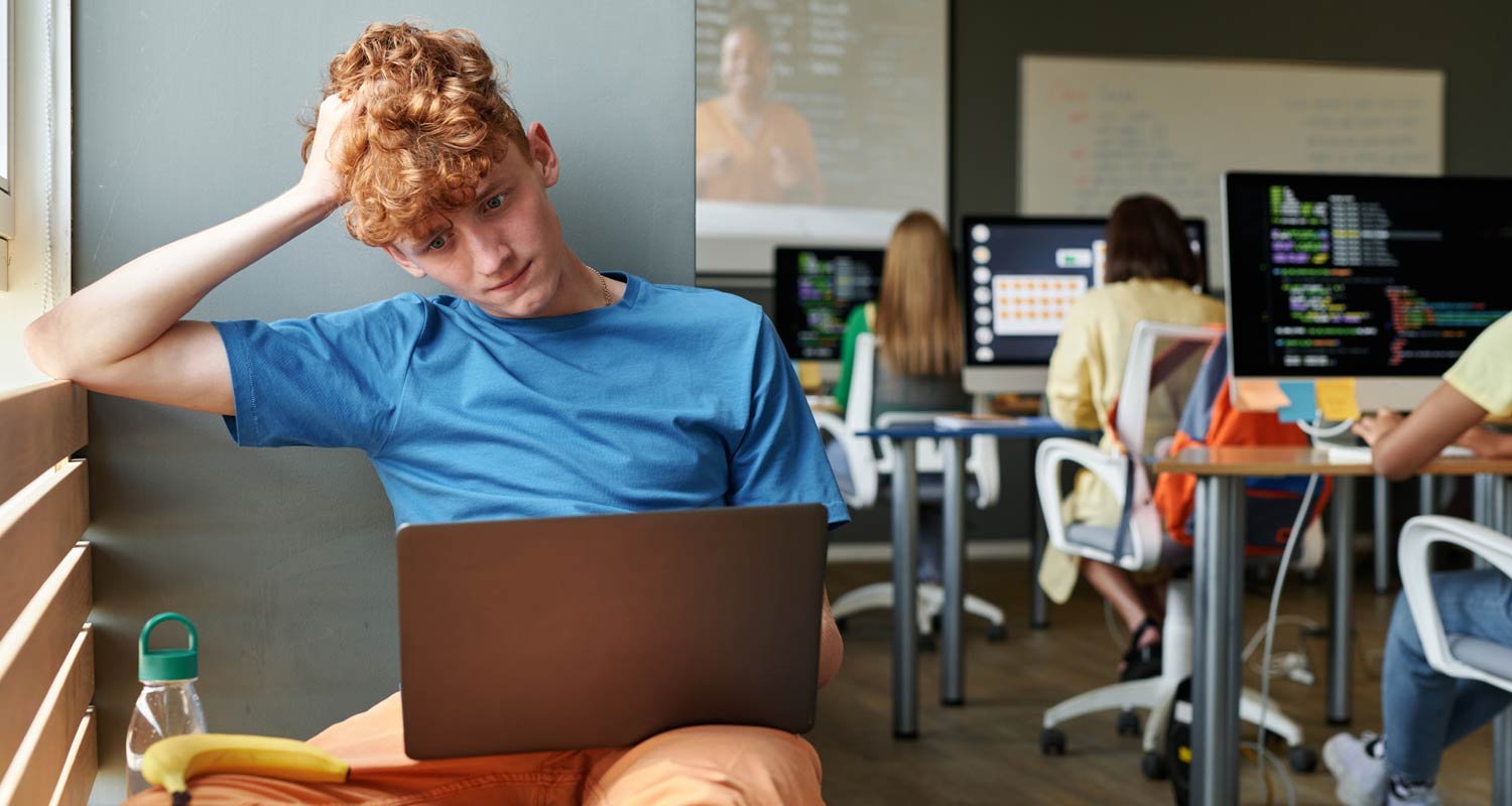 young coder developer