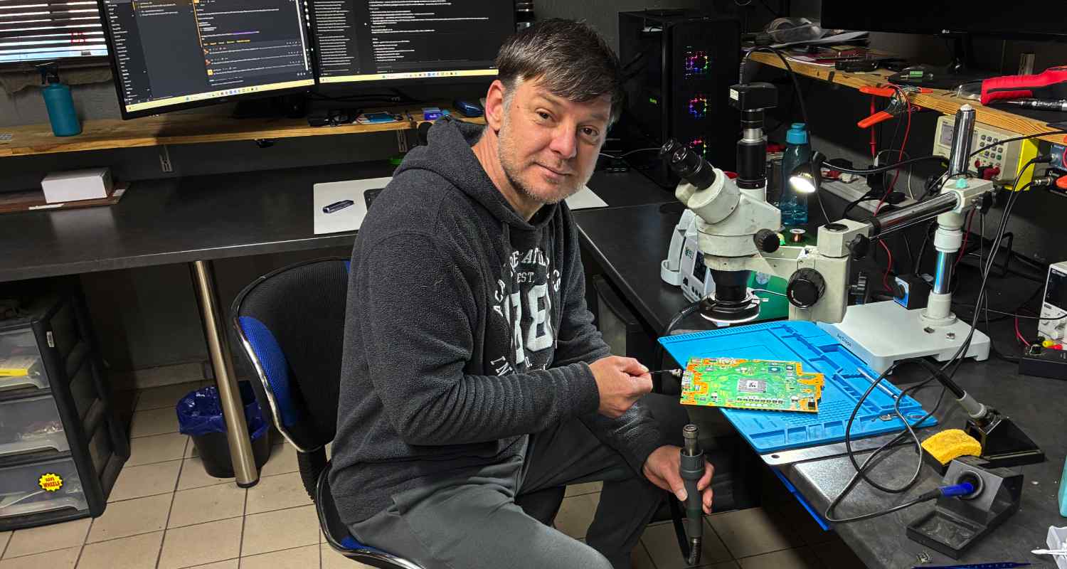Console Service Centre founder Shaun Potgieter