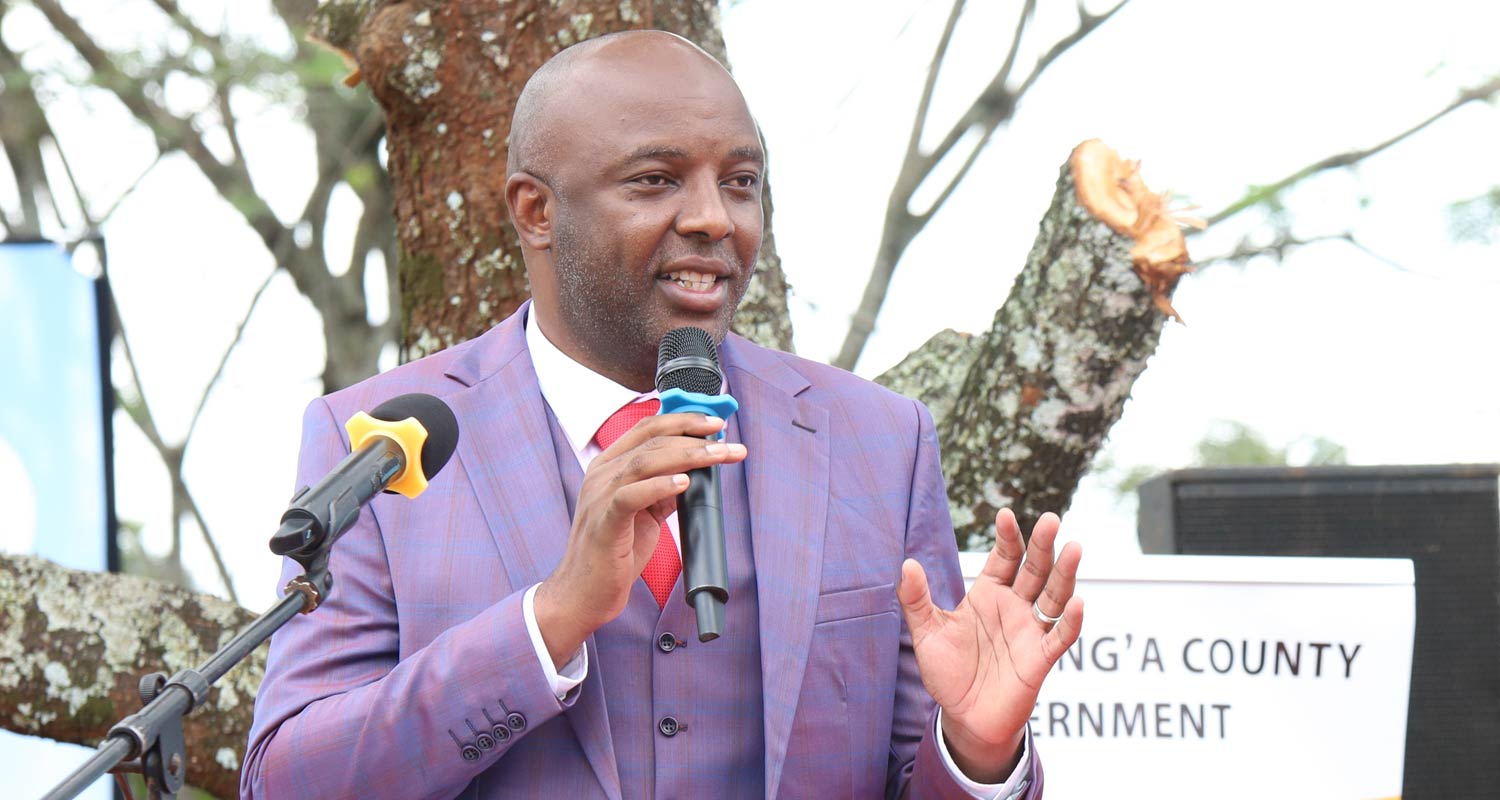Murang’a county governor Dr Irungu Kang’ata