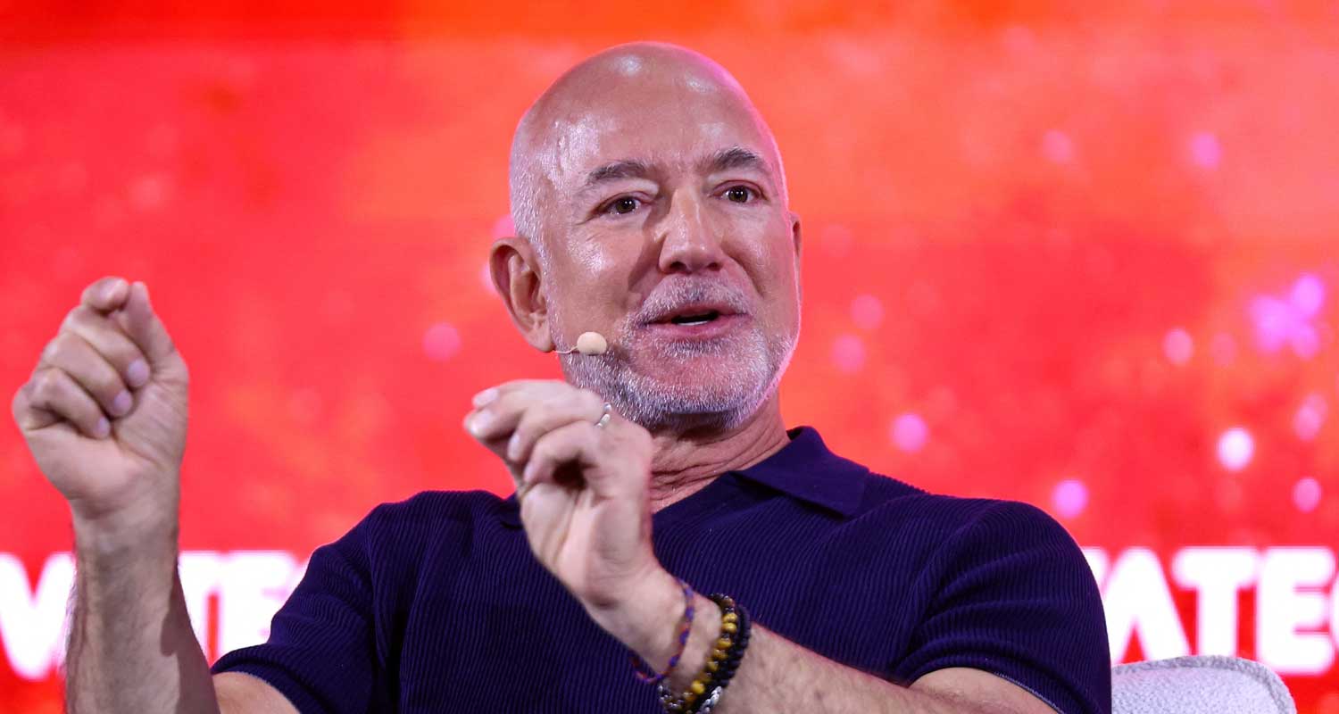 AI will leave the world short of workers, says Jeff Bezos