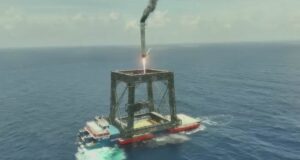 China nets a falling rocket in reusability race with SpaceX