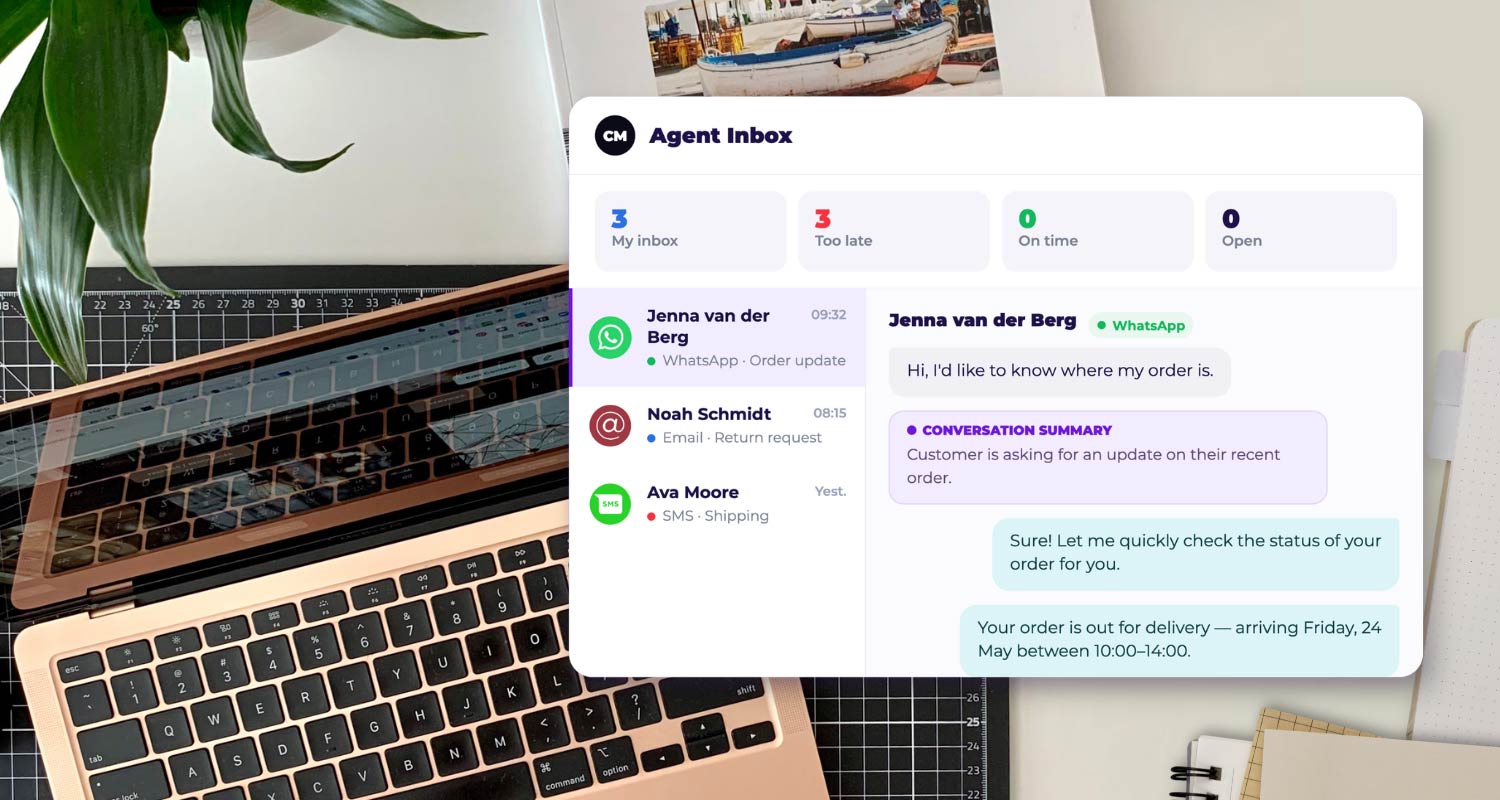 The best way to automate customer engagement using AI and WhatsApp - CM.com