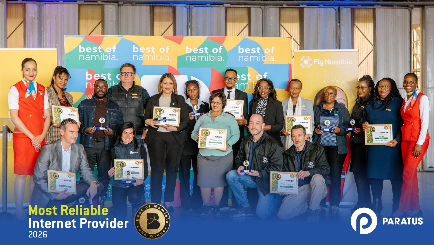 Best of Namibia winners 2026 - Paratus Namibia