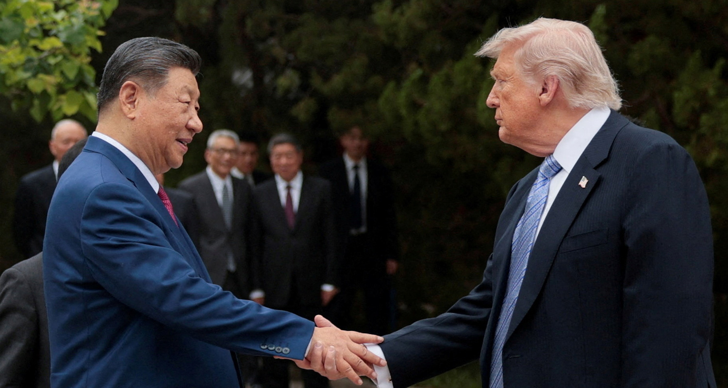 Xi Jinping and Donald Trump