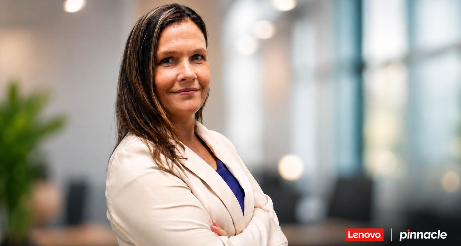 From data cabling to leading Lenovo at Pinnacle ICT - Inge Middlemas