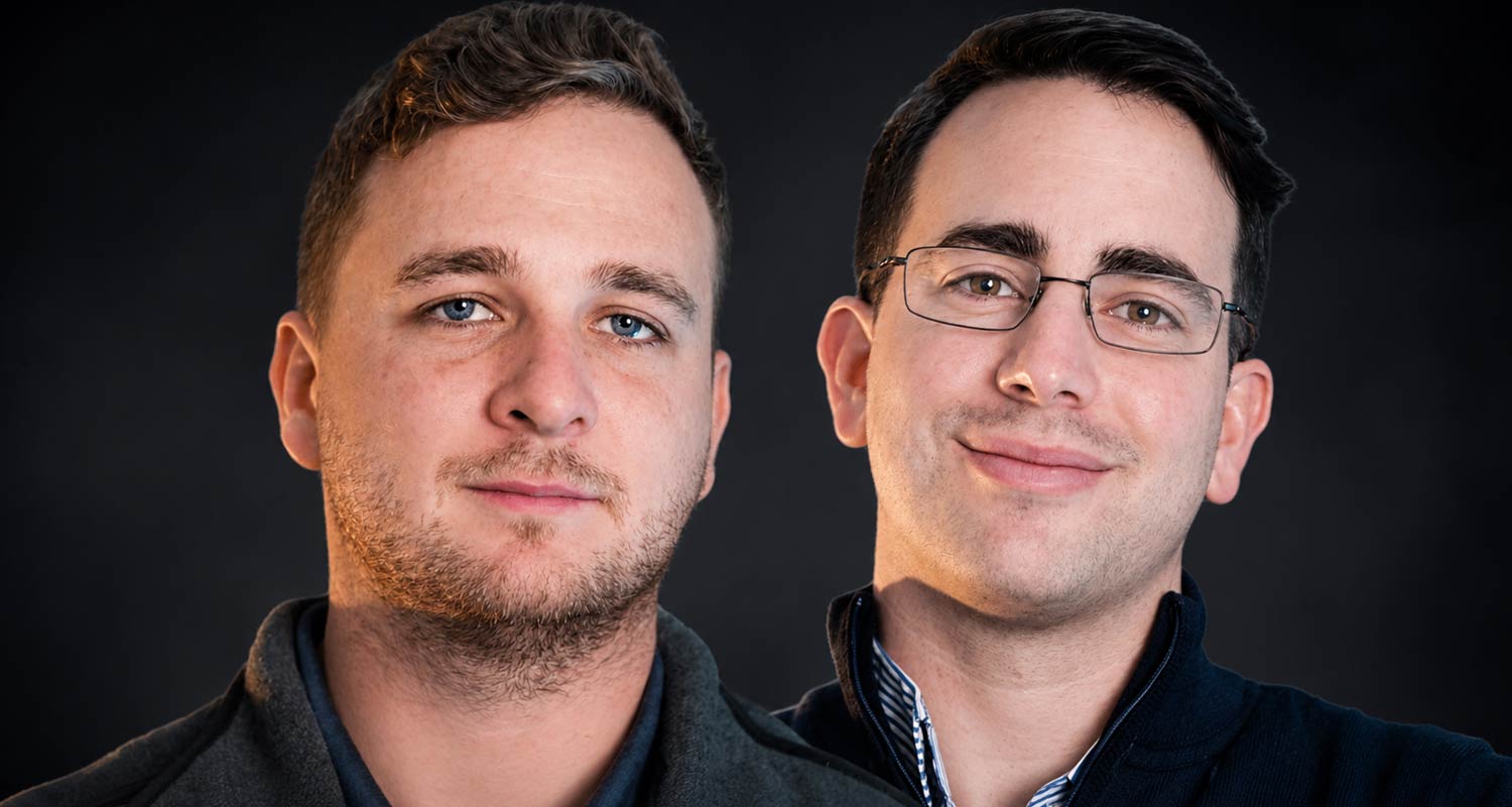 Vezopay founders Jake Pinkus and Lawrence Baker