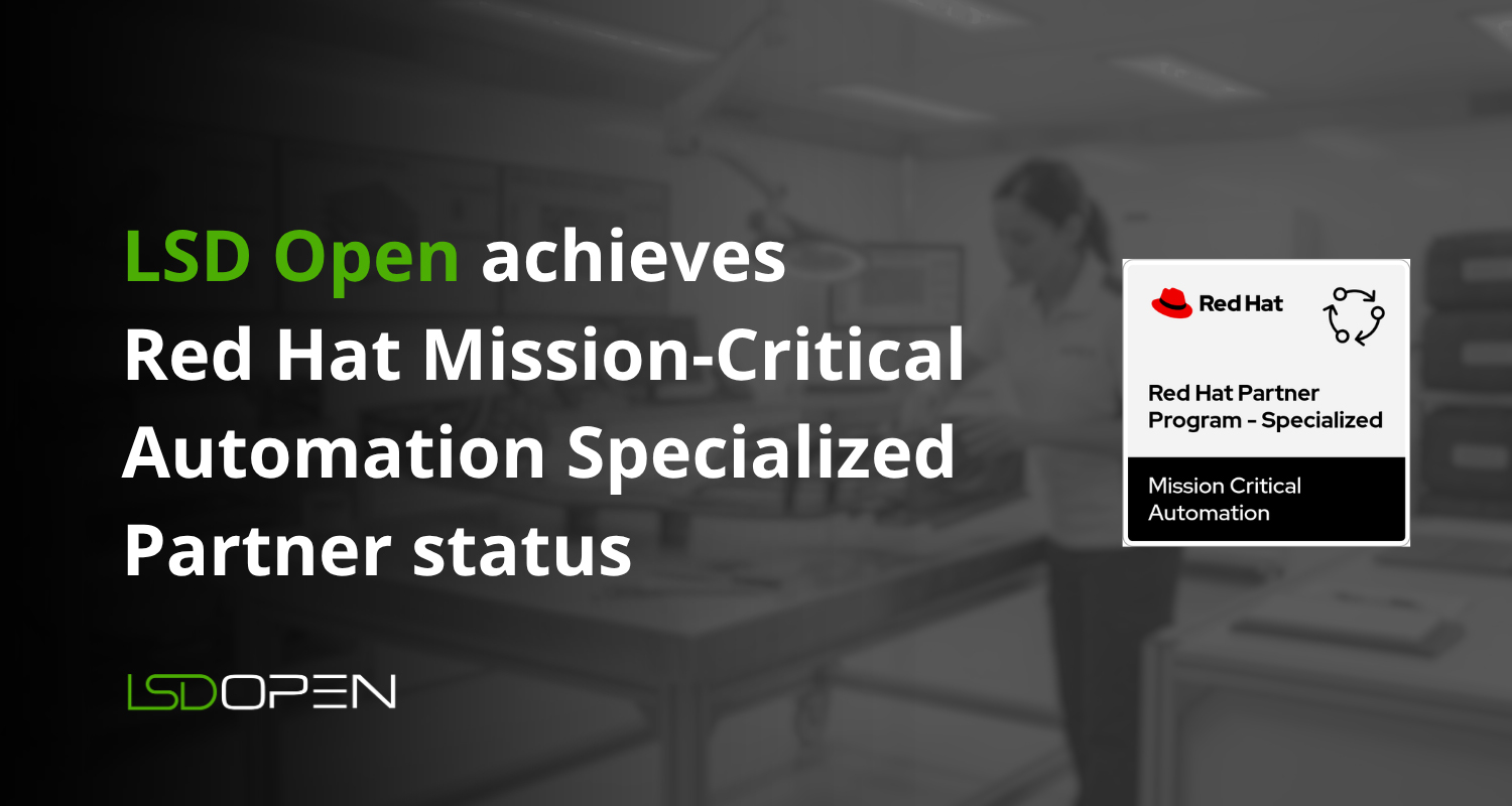 LSD Open earns Red Hat automation specialisation