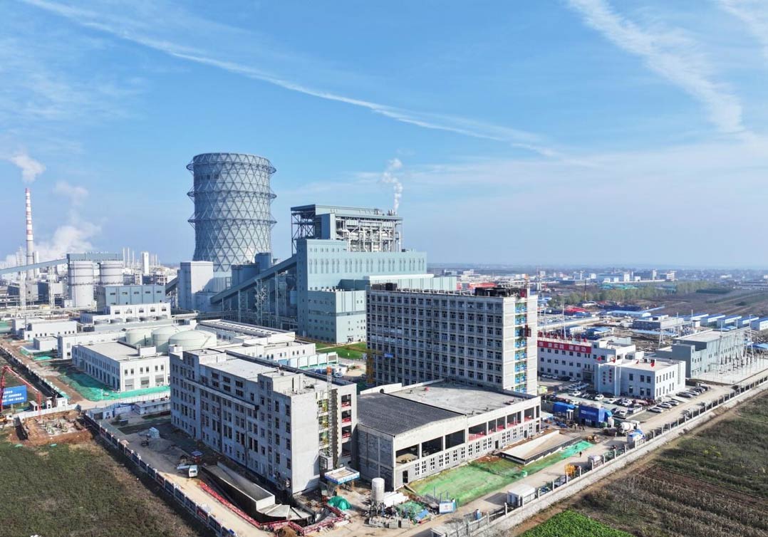 The Shaanxi Binchang power plant in China. Photo: Harbin Electric Corporation