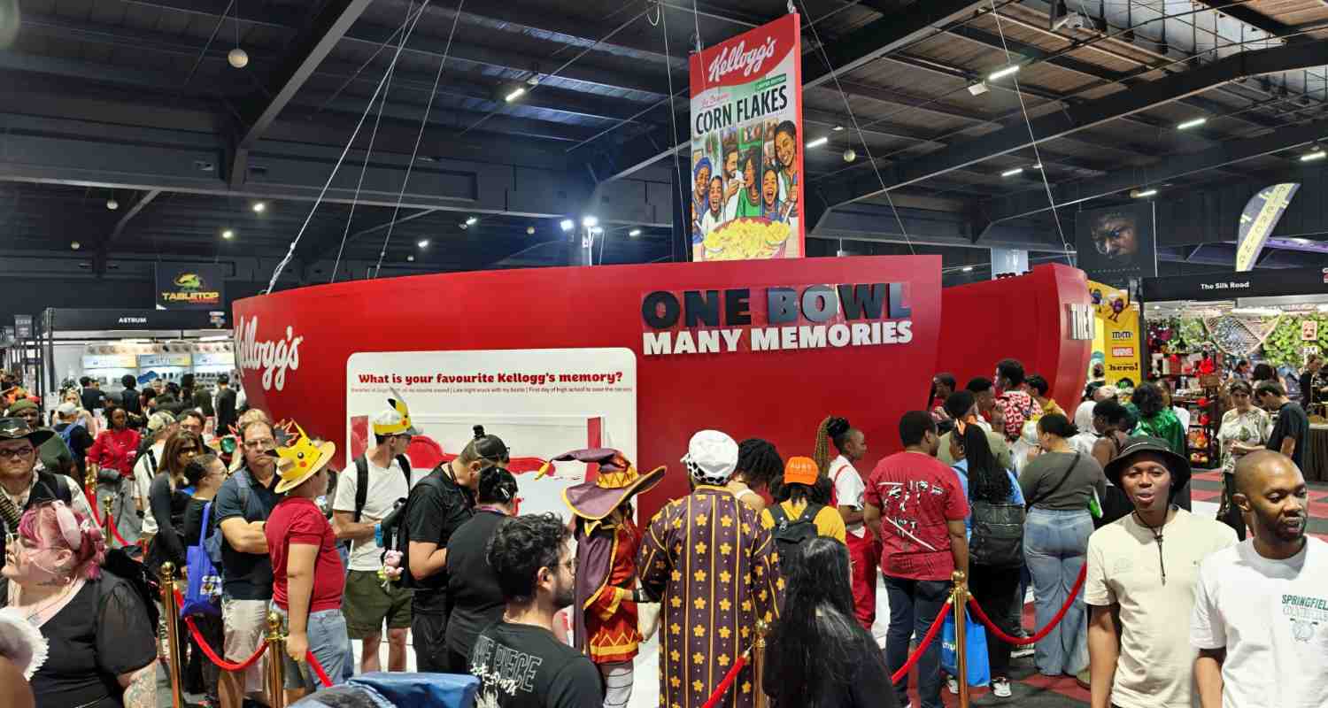 Kellogg's bowl stand