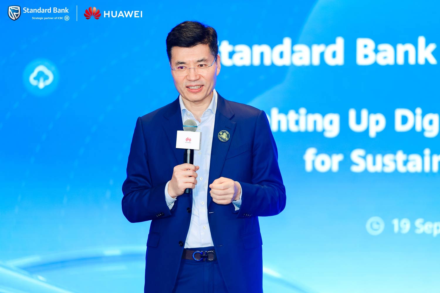 Leo Chen, Huawei senior vice-president and president of enterprise sales