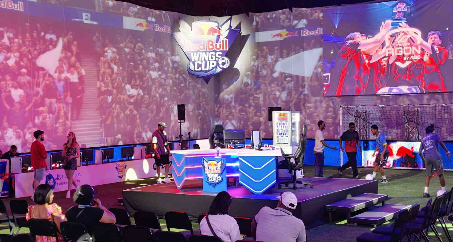 RedBull main gaming stage