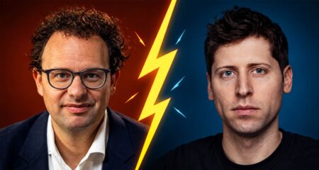 Anthropic weighs new model launch to blunt OpenAI's Astra surge - Anthropic CEO Dario Amodei and OpenAI CEO Sam Altman
