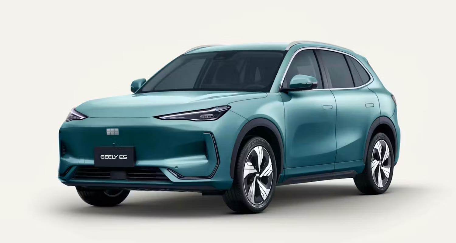 Geely's E5 battery EV