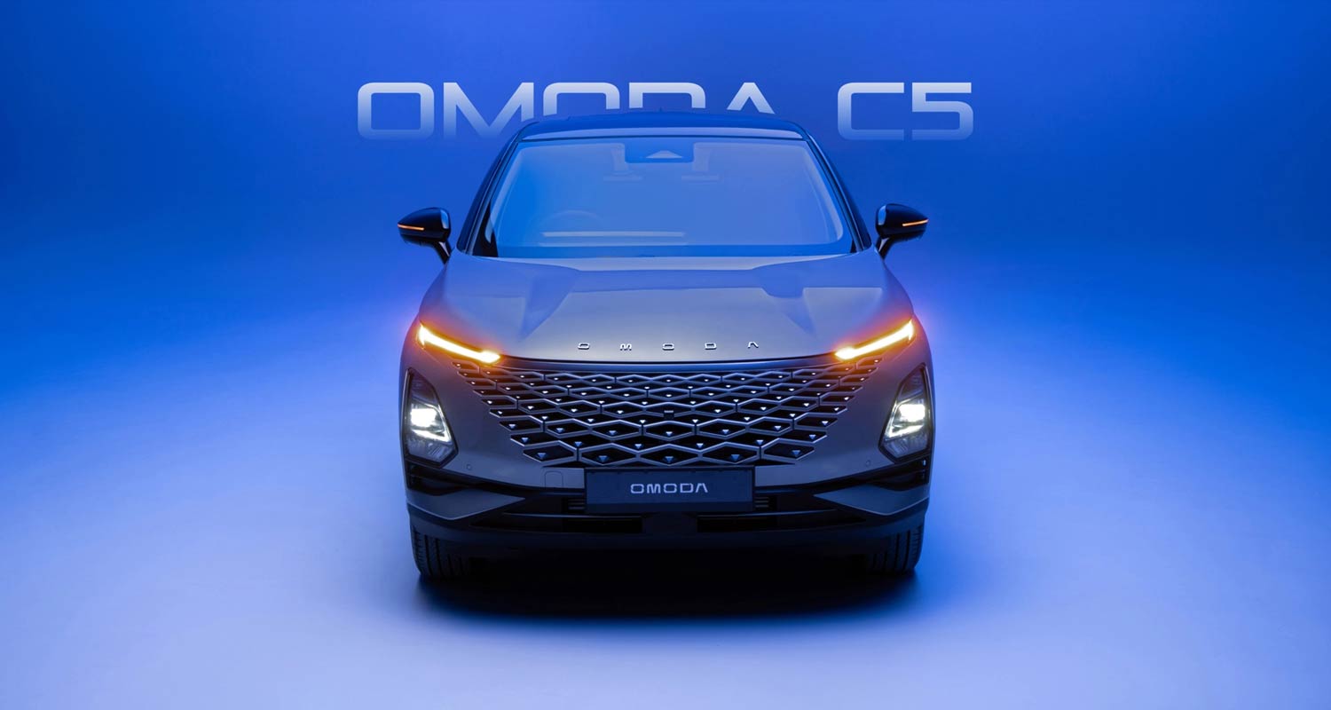 The Omoda C5, third on the 2025 Chinese sales list in South Africa