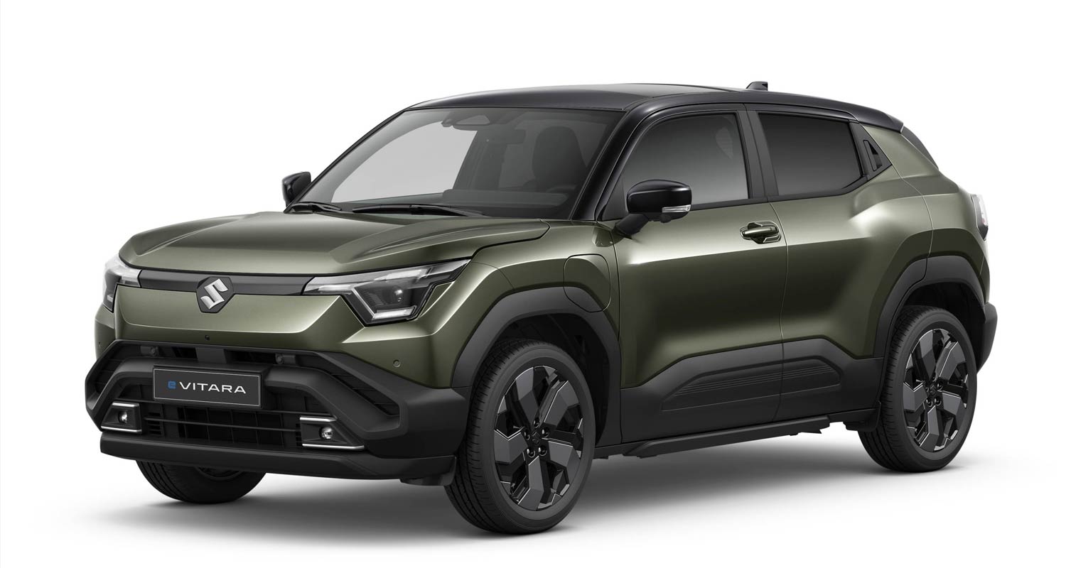 The only non-Chinese EV at the Festival of Motoring was the Suzuki e Vitara