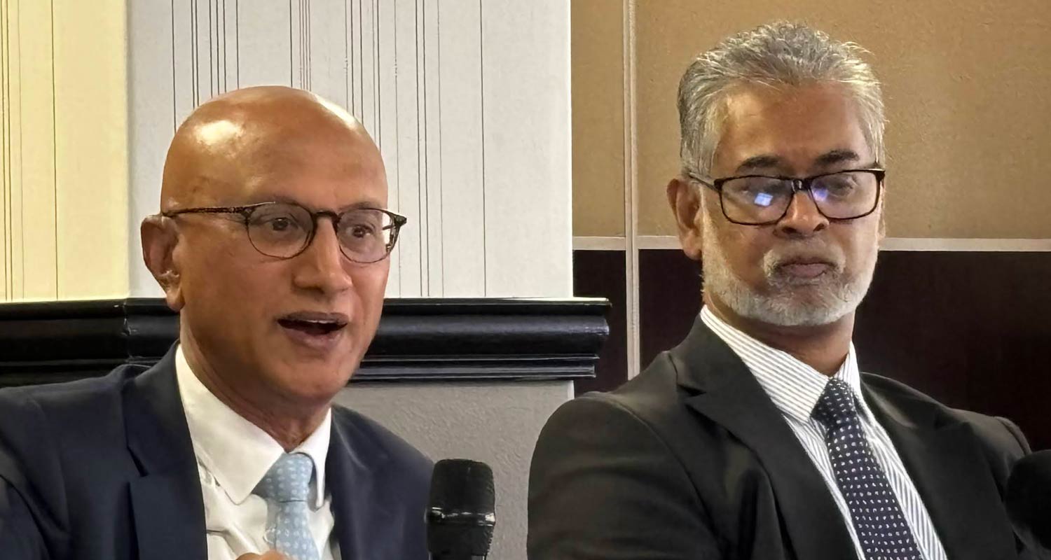 Pradeep Maharaj and Arif Ismail