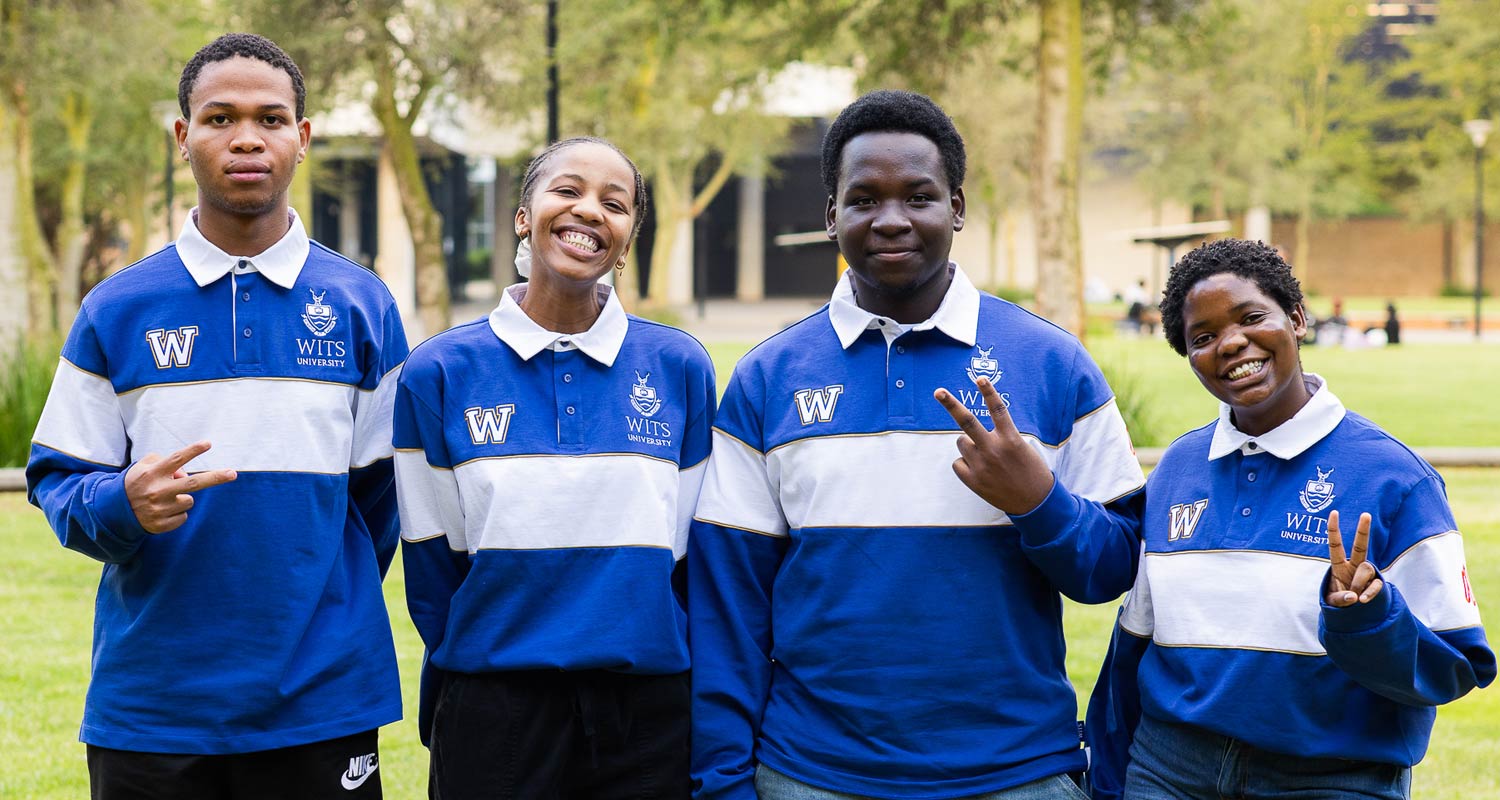 Team Code Bear, from left: Njabulo Ndlozi , Neliswa Jones, Nhlakanipho Sambo and Njabulo Khuzwayo