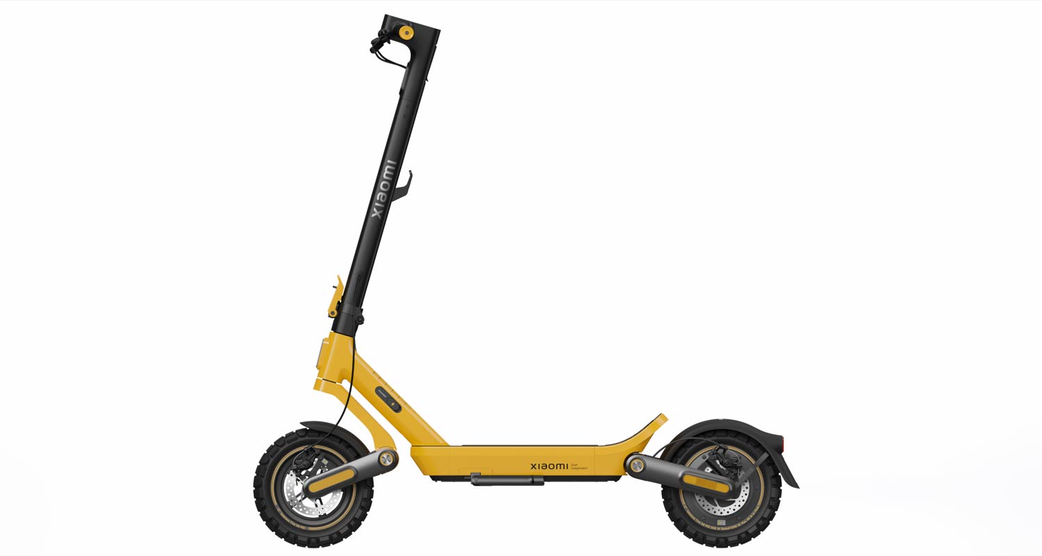 One of Xiaomi's electric scooters